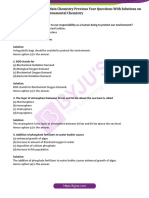 JEE Main Chemistry Previous Year Questions With Solutions On Environmental Chemistry