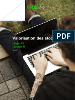 Valorisation Des Stocks: Sage X3 Update 9