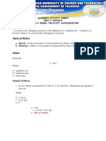 Unit 1 Physics Lesson 3 Newtons Law of Motion PDF