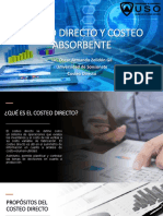 Costeo Directo y Costeo Absorbente