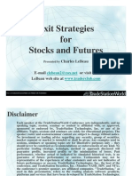 Exit Strategies For Stocks and Futures: Charles Lebeau