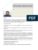 100 - QUESTÕES - GMF - CONHECIMENTOS SOBRE FORTALEZA' Com Você PDF