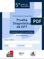 Prueba Diagnóstica de EPT