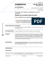 NF en 12501-2 Risque de Corrosion Dans Les Sols