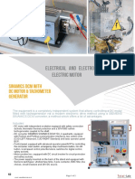 SINAMICS DCM With DC MOTOR & TACHOMETER GENERATOR