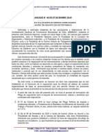 COMUNICADO #46 de 07 Diciembre 2019