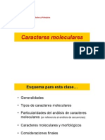 Caracteres Moleculares 2007