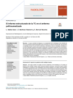 El Informe Estructurado de La TC en El Enfermo Politraumatizado