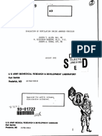 1992 Evaluation of Ventilation Inside Armored Vehicles ADA260089