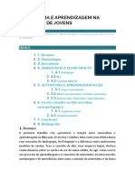 Autoestima e Aprendizagem Na Educação de Jovens - Principal