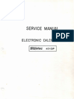 Swintec 401DP Service Manual