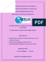 Asignatura: Matemática-Operaciones Básicas Con Números Enteros Nivel de Escolaridad: Séptimo Grado Necesidad Del Estudiante: Déficit Atencional