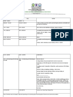 Schedule of Home Learning Guide P Ii My Guide