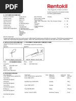 Service Report Berita Acara: A. Customer Information