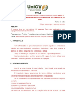 Modelo Entrega Do Artigo Versão Final