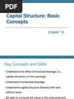 CF - Chapter 16 - Capital Structure