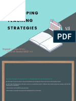 Developing Teaching Strategies