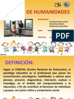 Facultad de Humanidades: Integrantes