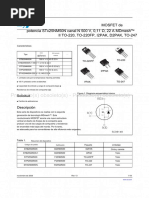 B25NM50N Mosfet Español