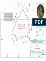 Area: 7435.32 M Area: 0.74353 Ha Perimetro: 357.29 ML: Plano Perimetrico - Ubicacion