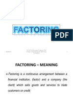 Factoring