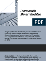 Learners With Mental Retardation