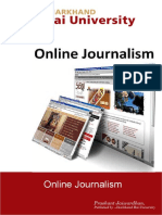 Online Journalism: Prashant Jaiwardhan