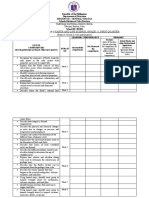 Competency Checklist