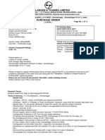 Larsen Toubro Purchase Order