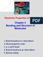 Electronic Properties of Materials: Bonding and Structure of Molecules