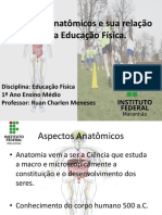 Aspectos Anatômicos e Sua Relação Com A Educação Física