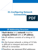 01-Configuring Network Connectivity