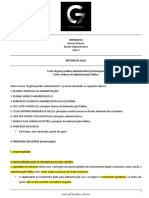 Roteiro de Aula - Intensivo I - D. Administrativo - Barney Bichara - Aula 3