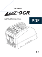 Auto Tape Dispenser: Instruction Manual