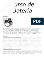 Curso de Bateria Com Partitura