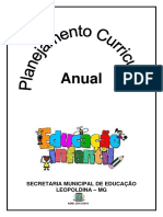 PLANEJAMENTO CURRICULAR ANUALinfantil - Antigo