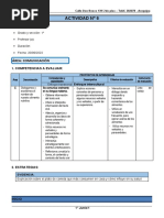 1° Grado - Actividad Del Dia 20 de Junio