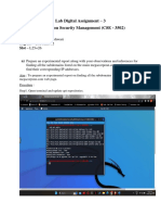 Lab Digital Assignment