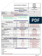 Ficha Técnica de Producto. Biologia Celular