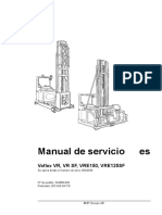 Manual de Servicio Es: Veflex VR, VR SF, VRE150, VRE125SF