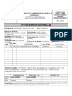 Formato Nota de Entrega de Materiales 24-12-2022