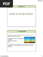 Chapitre 3 - Gestion de L'énergie Électrique