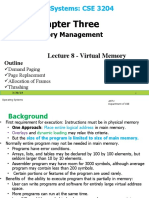 Lecture 8 - Virtual Memory Final