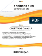 Pacientes Críticos E Uti: Introdução À Assistência de Alta Complexidade