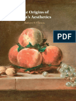 Robert R. Clewis - The Origins of Kant's Aesthetics-Cambridge University Press (2023)