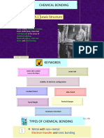 4.1 Lewis Structure: Chemical Bonding