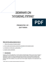 Hygienic Piping Presentation