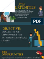 JOB Oppurtunities