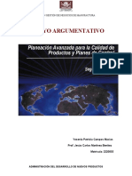 Ensayo Argumentativo: Maestría en Gestión de Negocios de Manufactura