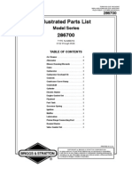 Illustrated Parts List 286700: Model Series